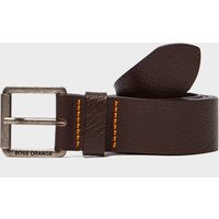 BOSS Orange Leather Belt - Brown, Brown