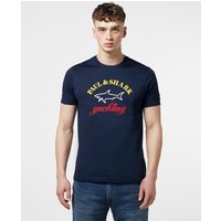 Paul And Shark Big Logo Short Sleeve T-Shirt - Navy, Navy