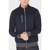 Paul And Shark Pique Track Top - Navy, Navy