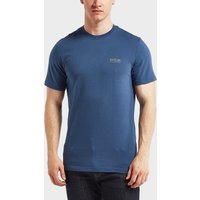 Barbour International Small Logo Short Sleeve T-Shirt - Blue, Blue
