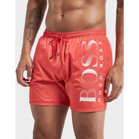 BOSS Octopus Swim Shorts - Red, Red