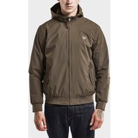 Fred Perry Brentham Hooded Lightweight Jacket - Exclusive - Green, Green