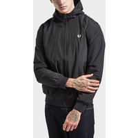 Fred Perry Brentham Hooded Lightweight Jacket - Exclusive - Black, Black