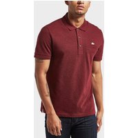 Lacoste Pocket Short Sleeve Polo Shirt - Red, Red