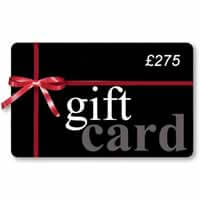 £275 Gift Card Store Voucher