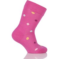 Boys And Girls 1 Pair Falke Spotty Cotton Socks