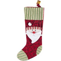 SockShop 3D Santa Design Christmas Stocking