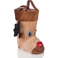 SockShop 3D Rudolph Christmas Stocking Bag