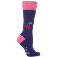 Ladies 1 Pair Corgi 100% Cotton Cherry Socks