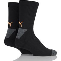 Mens And Ladies 2 Pair Puma DryCELL Multi Sports Mid-Weight Crew Socks