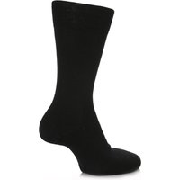 Mens 1 Pair Falke Sensitive Berlin Virgin Wool Left And Right Sock With Comfort Cuff