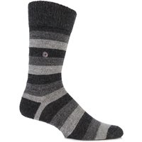 Mens 1 Pair Burlington Newport Stripe Socks