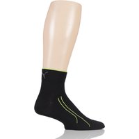 Mens And Ladies 1 Pair Puma Performance Running Compression Quarter Socks With Tactel