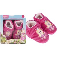 Girls 1 Pair Totes Tots Princess Slippers With Grip
