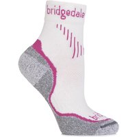 Ladies 1 Pair Bridgedale Qw-ik Road Running Merino Wool Coolmax Socks