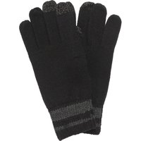 Mens 1 Pair Isotoner Smartouch Chunky Knit Stripe Gloves