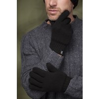 Mens 1 Pair Heat Holders 2.3 Tog Heatweaver Yarn Gloves In Black