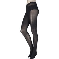Ladies 1 Pair Charnos Striped Opaque Tights