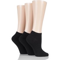 Ladies 3 Pair Charnos Cotton Trainer Socks