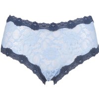 Ladies 1 Pair Kinky Knickers 'Beautiful In Blue' Border Lace Classic Knicker