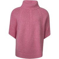 Ladies Great & British Knitwear 100% Lambswool Cowl Neck Cape