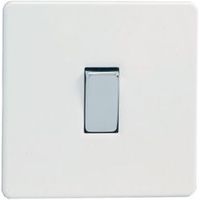Varilight 10A 2-Way Single Ice White Light Switch