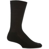 Mens 1 Pair HJ Hall Extra Wide Wool Softop Socks