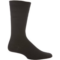 Mens 1 Pair HJ Hall Extra Wide Cotton Softop Socks
