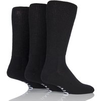 Mens 3 Pair Iomi Footnurse Gentle Grip Diabetic Socks