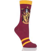 Ladies 1 Pair Harry Potter House Badges Socks