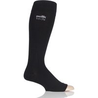 Mens And Ladies 1 Pair MilkTEDS Travel Compression Open Toe Socks
