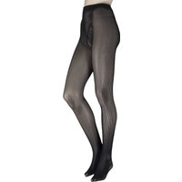 Ladies 1 Pair Couture By Silky Ultimates Seamless And Ladder Proof Opaque Ribbed Tights