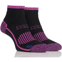 Ladies 2 Pair Storm Bloc With BlueGuard Ankle High Hiking Socks