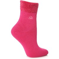 Ladies 1 Pair Elle Bamboo Feather Bed Sock