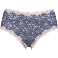 Ladies 1 Pair Kinky Knickers 'Silver & Oyster' Scallop Edge Lace 'Classic' Knicker