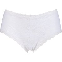 Ladies 1 Pair Kinky Knickers 'White & White' Scallop Edge Lace 'Classic' Knicker