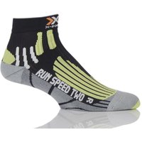 Mens 1 Pair X-Socks Run Speed Two Running Socks