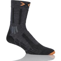 Mens 1 Pair X-Socks Lightweight Merino Trekking Socks