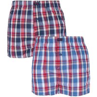 Mens 2 Pack Jeep Woven Boxer Shorts