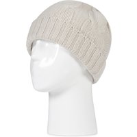 Ladies Great And British Knitwear 100% Cashmere Cable Knit Hat. Made