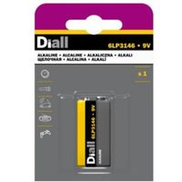 Diall PP3 Alkaline Battery