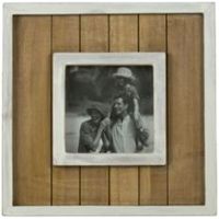 Cream Single Frame Wood Picture Frame (H)22cm X (W)22cm