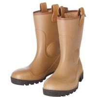 Dunlop Black & Tan Steel Toe Cap Rigger Boots Size 7