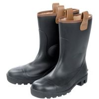 Dunlop Black Steel Toe Cap Rigger Boots Size 9