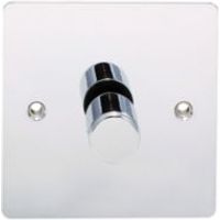 Holder 2-Way Single Polished Chrome Dimmer Switch