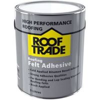 ROOFTRADE Black Roofing Felt Adhesive 5L