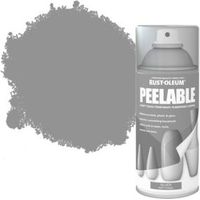 Rust-Oleum Silver Matt Peelable Spray Paint 150 Ml