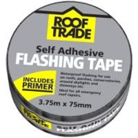 Evo-Stik Rooftrade Grey Flashing Tape (L)3.75m (W)75mm
