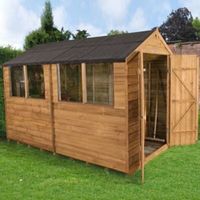 6X10 Apex Overlap Wooden Shed