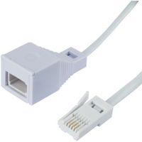 Tristar White Telephone Extension Lead 5m